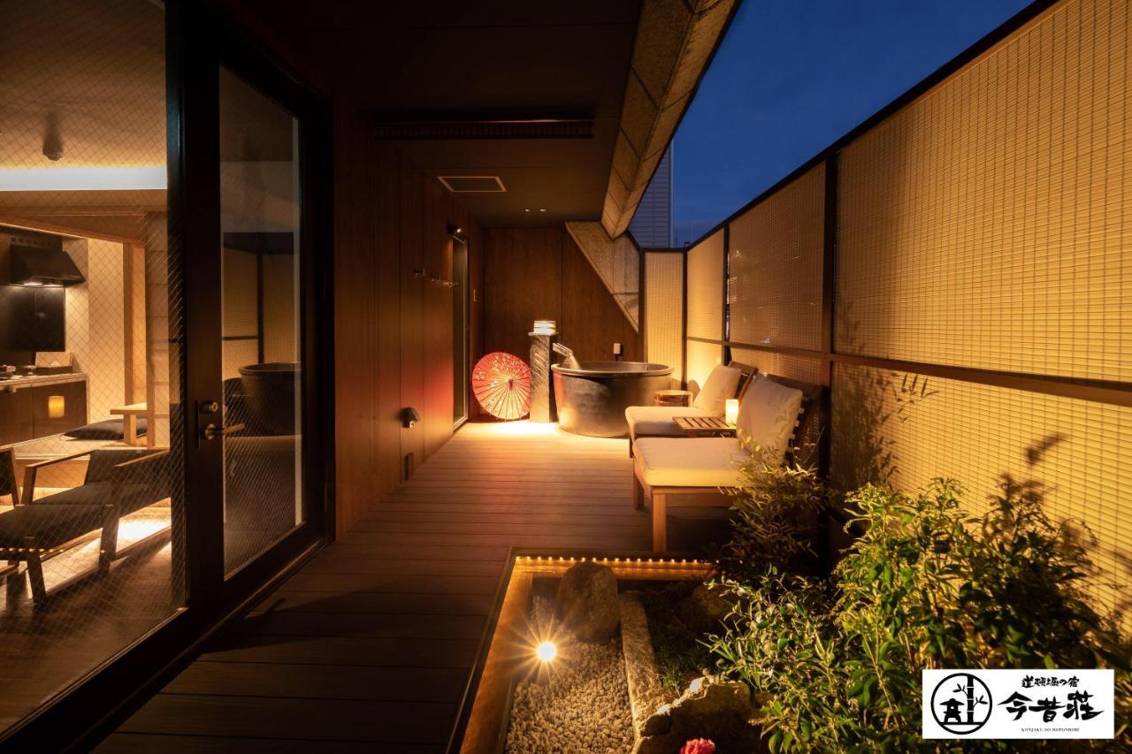Konjaku-So Dotonbori Garden Spa Stay 大阪 外观 照片